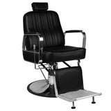 Barberio kėdė GABBIANO PATRIZIO (juoda)