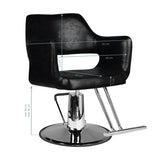 Kirpyklos kėdė SM339 (juoda)