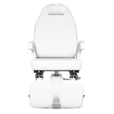 Hidraulinė kosmetologinė kėdė - gultas pedikiūrui 112 (balta)