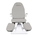Hidraulinė kosmetologinė kėdė - gultas pedikiūrui 112 (pilka)