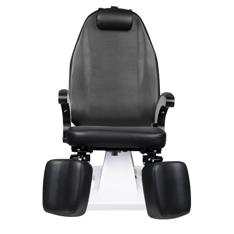 Hidraulinė kosmetologinė kėdė - gultas pedikiūrui 112 (juoda)