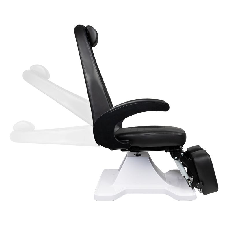 Hidraulinė kosmetologinė kėdė - gultas pedikiūrui 112 (juoda)