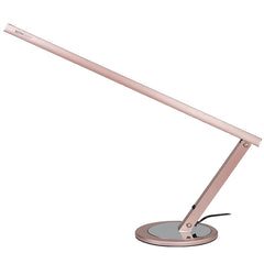Stalinė lempa SLIM 20W LED (rausva + auksinė)
