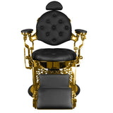 Barberio kėdė GABBIANO GIULIO (auksinė/juoda)
