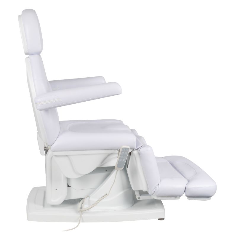 Elektrinė kosmetologinė kėdė - gultas KATE 4 el. motorai (balta)