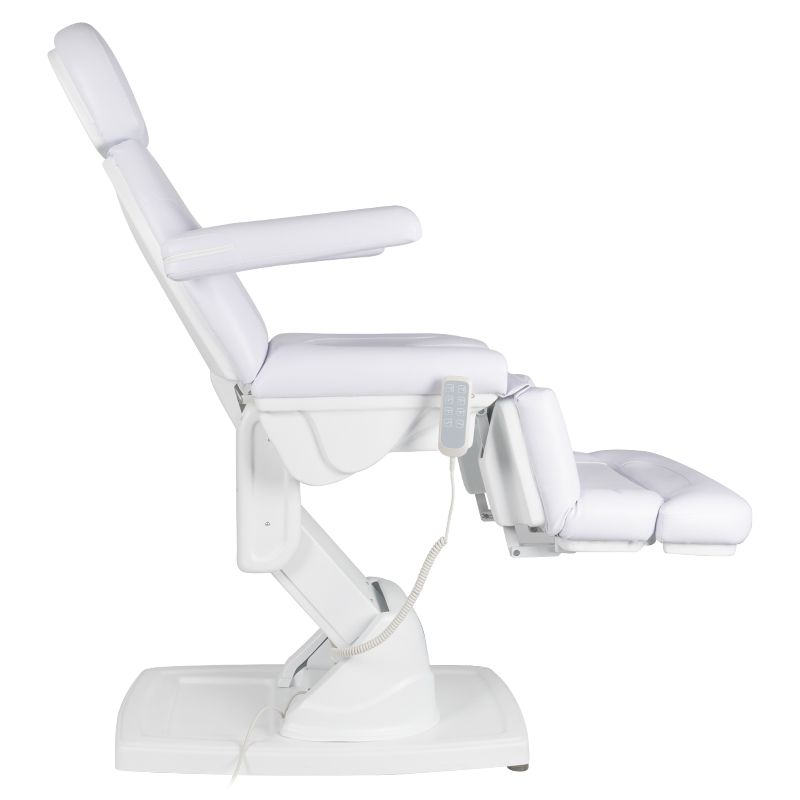 Elektrinė kosmetologinė kėdė - gultas KATE 4 el. motorai (balta)