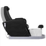SPA pedikiūro krėslas AZZURRO 016A (juoda)