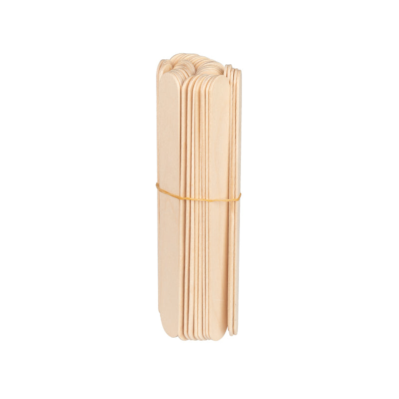 Depiliacinė DIDELĖ MEDINĖ MENTELĖ 150x18x1,8mm (50 vnt)