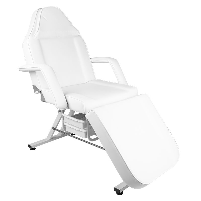 Sillon kosmetologinis gultas su porankiais, balta sp.