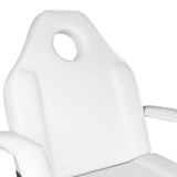 Sillon kosmetologinis gultas su porankiais, balta sp.