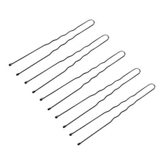 Kokówki fryzjerskie do włosów E-65 300 szt. 7 cm czarne