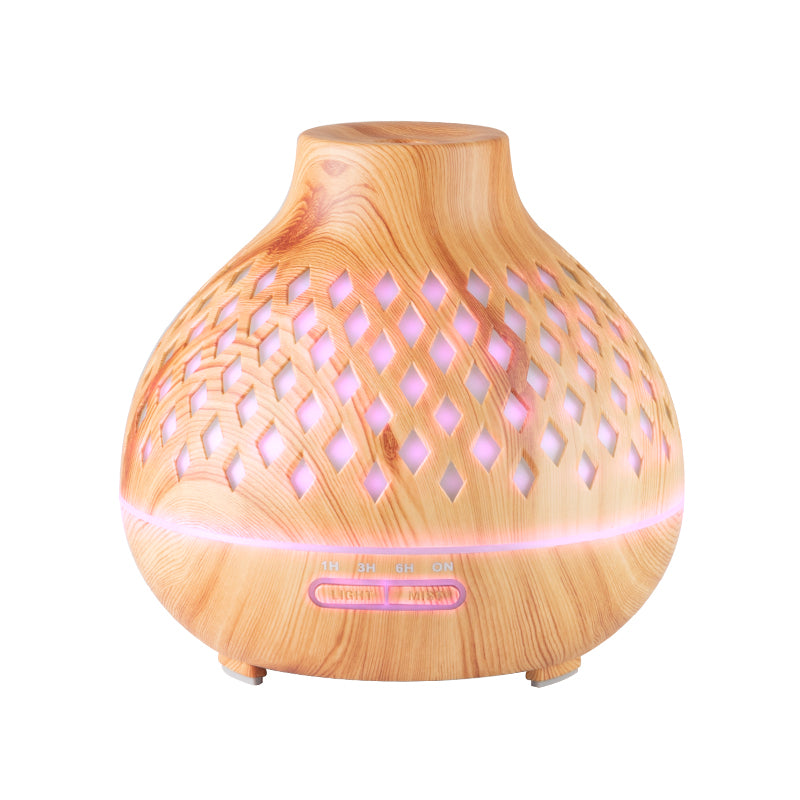Oro drėkintuvas - difuzorius AROMA SPA 10 LIGHT WOOD 400ML + TIMER