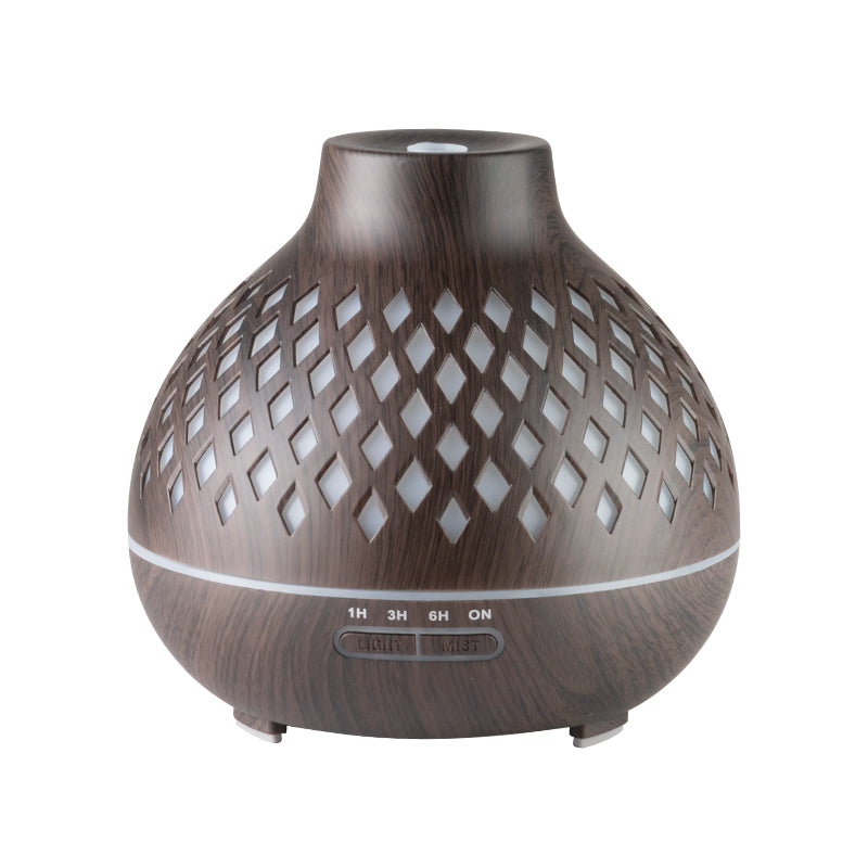 Oro drėkintuvas - difuzorius AROMA SPA 10 DARK WOOD 400ML + TIMER
