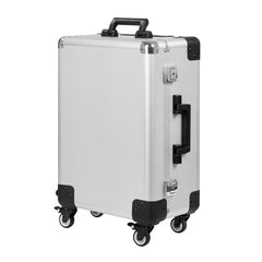 Profesionalus kosmetikos lagaminas T-27 (sidabro spalvos)