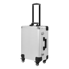 Profesionalus kosmetikos lagaminas T-27 (sidabro spalvos)