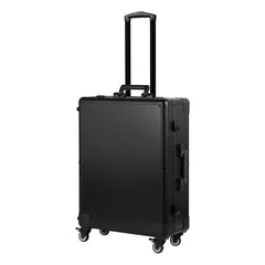 Profesionalus kosmetikos lagaminas su garsiakalbiais, USB, bluetooth (juodas)