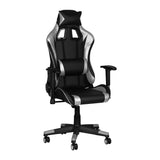 Biuro ir kompiuterinių žaidimų kėdė PREMIUM 912 (juoda/sidabrinė)
