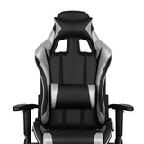 Biuro ir kompiuterinių žaidimų kėdė PREMIUM 912 (juoda/sidabrinė)