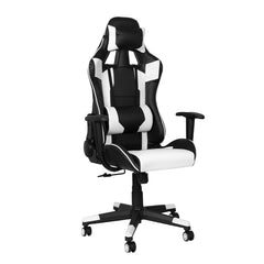 Biuro ir kompiuterinių žaidimų kėdė PREMIUM 916 (juoda/balta)