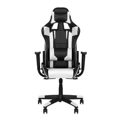 Biuro ir kompiuterinių žaidimų kėdė PREMIUM 916 (juoda/balta)