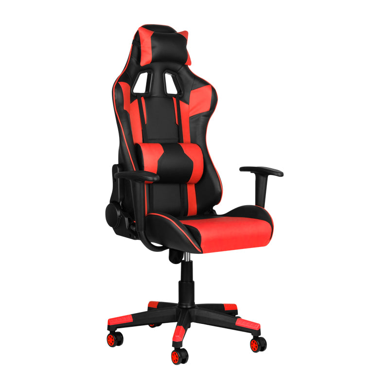 Biuro ir kompiuterinių žaidimų kėdė PREMIUM 916 (juoda/raudona)