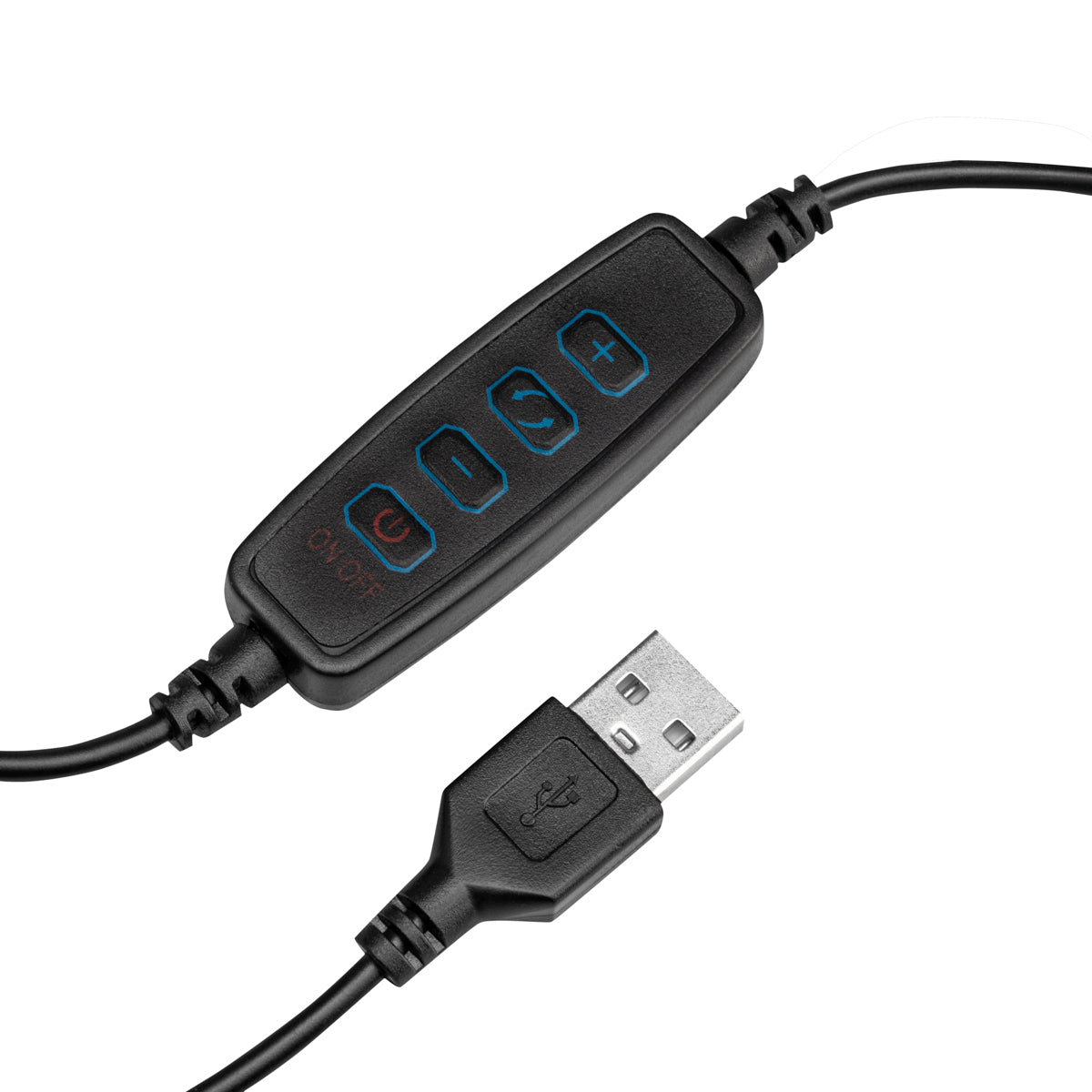 Lempa lūpa LED SNAKE RING tvirtinama prie stalo, juoda