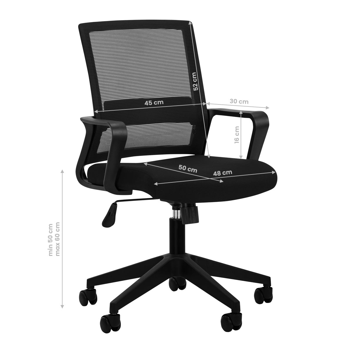 Biuro kėdė QS-11 (juoda)