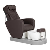 Pedikiūro kėdė su masažo funkcija AZZURRO 016C (ruda)