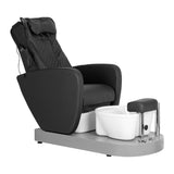 Pedikiūro kėdė su masažo funkcija AZZURRO 016C (juoda)