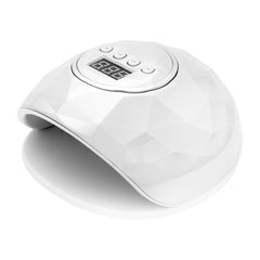 Manikiūro ir pedikiūro lempa UV/LED SHINY 86W (balta)