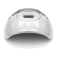 Manikiūro ir pedikiūro lempa UV/LED SHINY 86W (balta)