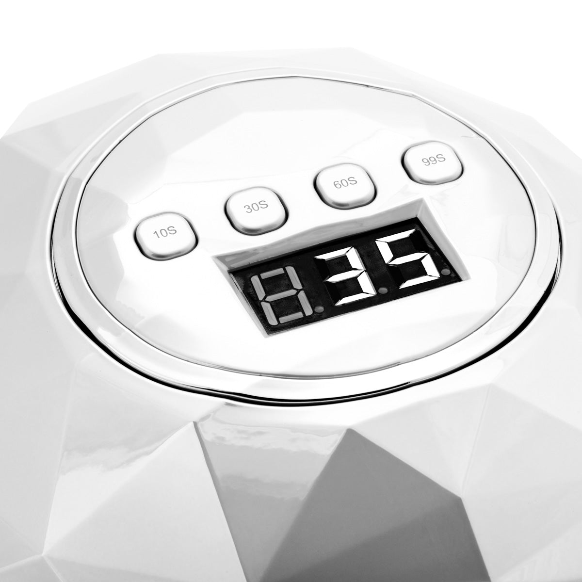 Manikiūro ir pedikiūro lempa UV/LED SHINY 86W (balta)