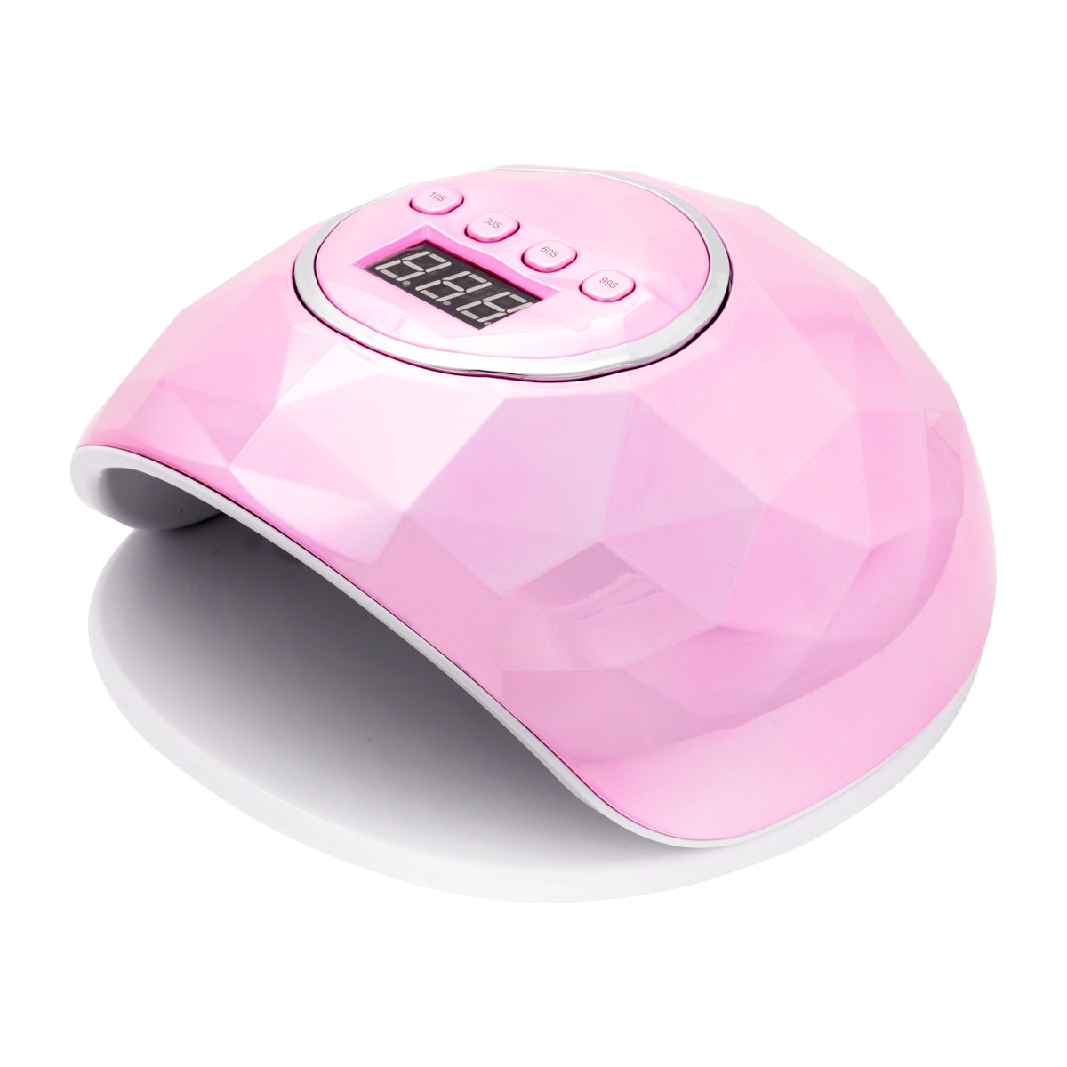 Manikiūro ir pedikiūro lempa UV/LED SHINY 86W (rožinė)