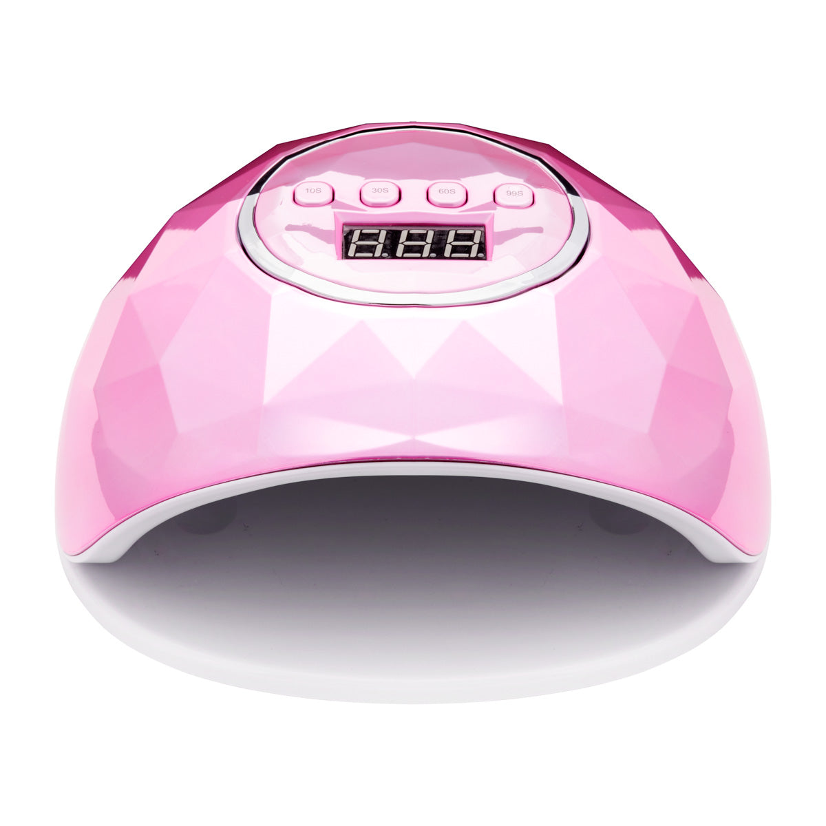 Manikiūro ir pedikiūro lempa UV/LED SHINY 86W (rožinė)