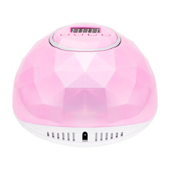 Manikiūro ir pedikiūro lempa UV/LED SHINY 86W (rožinė)