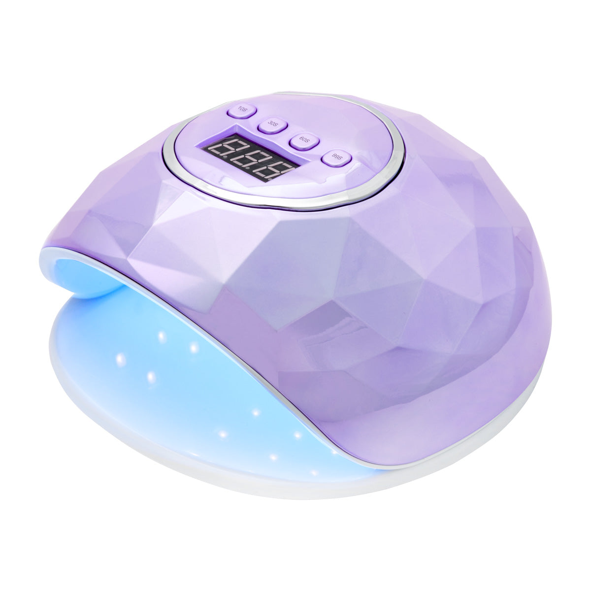 Manikiūro ir pedikiūro lempa UV/LED SHINY 86W (alyvinė)