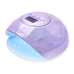 Manikiūro ir pedikiūro lempa UV/LED SHINY 86W (alyvinė)