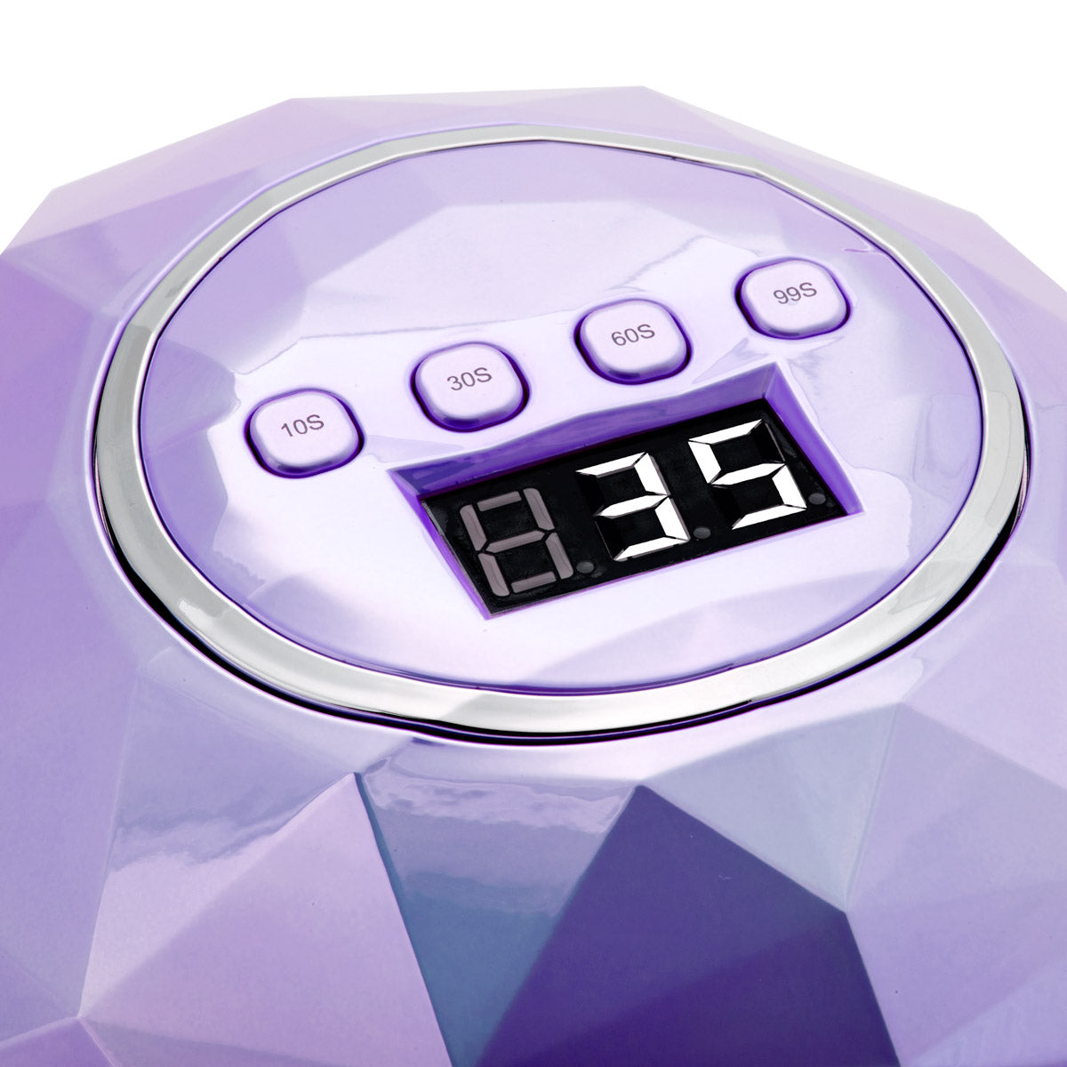 Manikiūro ir pedikiūro lempa UV/LED SHINY 86W (alyvinė)