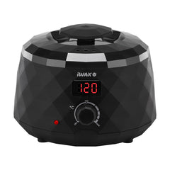 Vaško šildytuvas su ekranu iWAX DIAMOND TECH 400ML 100W (juodas)
