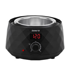 Vaško šildytuvas su ekranu iWAX DIAMOND TECH 400ML 100W (juodas)