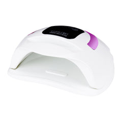 Manikiūro lempa UV Dual Led Glow S1 168W (rožinės spalvos rankena)