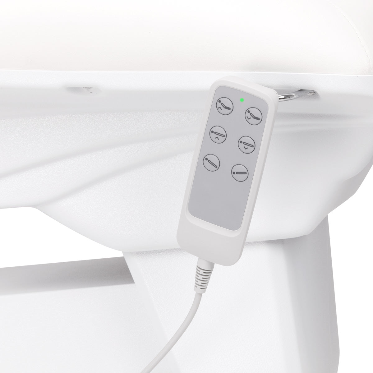 Elektrinis kosmetologinis gultas Sillon Basic, 3 varikliai (balta)