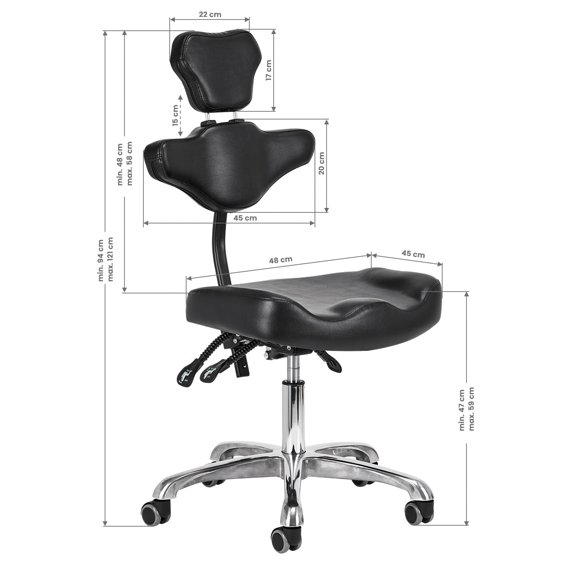 Tatuiruočių meistro kėdutė PRO INK 973