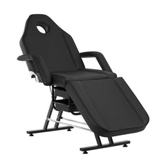 Sillon kosmetologinis gultas su porankiais, juoda sp.