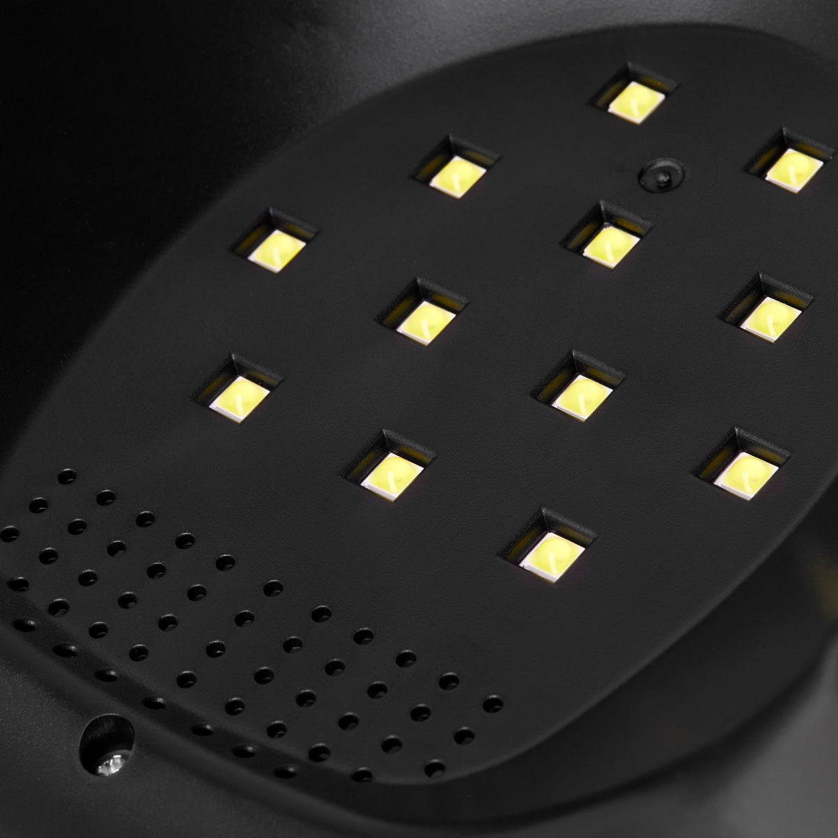 Manikiūro lempa UV LED Glow V1 168W (balta,aukso spalvos)