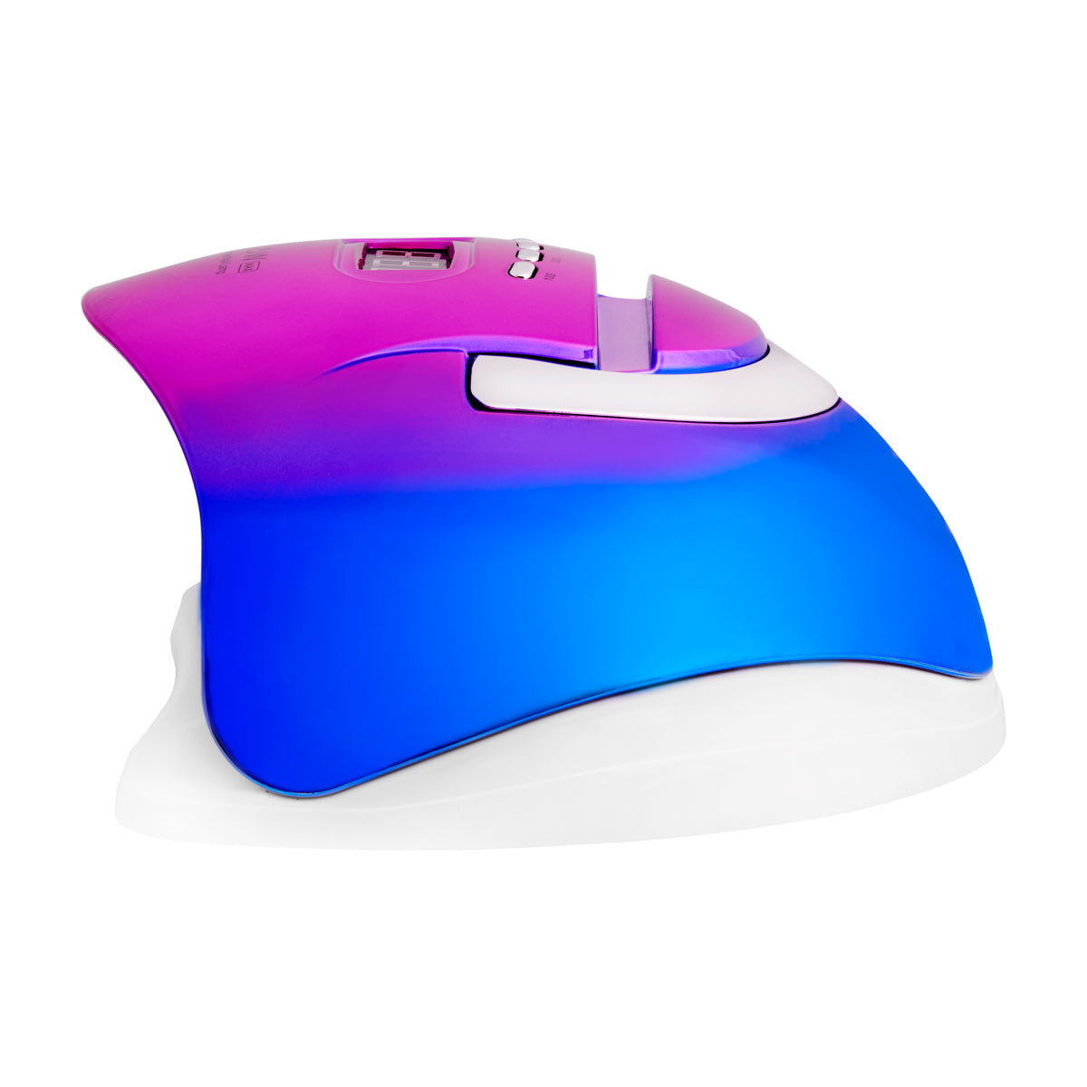 Profesionali UV/LED nagų lempa manikiūrui GLOW F2 RN 220W, rožinės/mėlynos spalvos