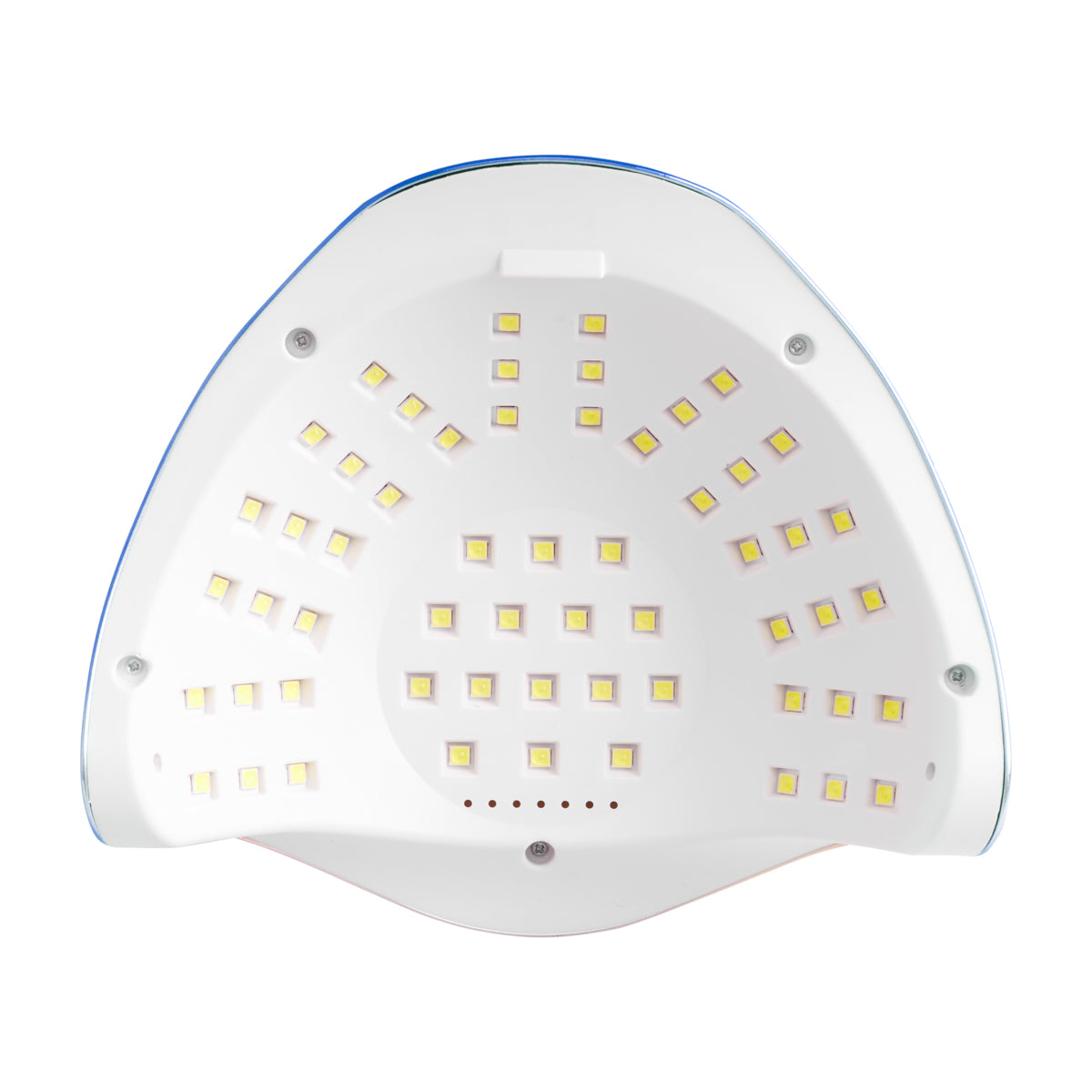 Profesionali UV/LED nagų lempa manikiūrui GLOW F2 RN 220W, rožinės/mėlynos spalvos