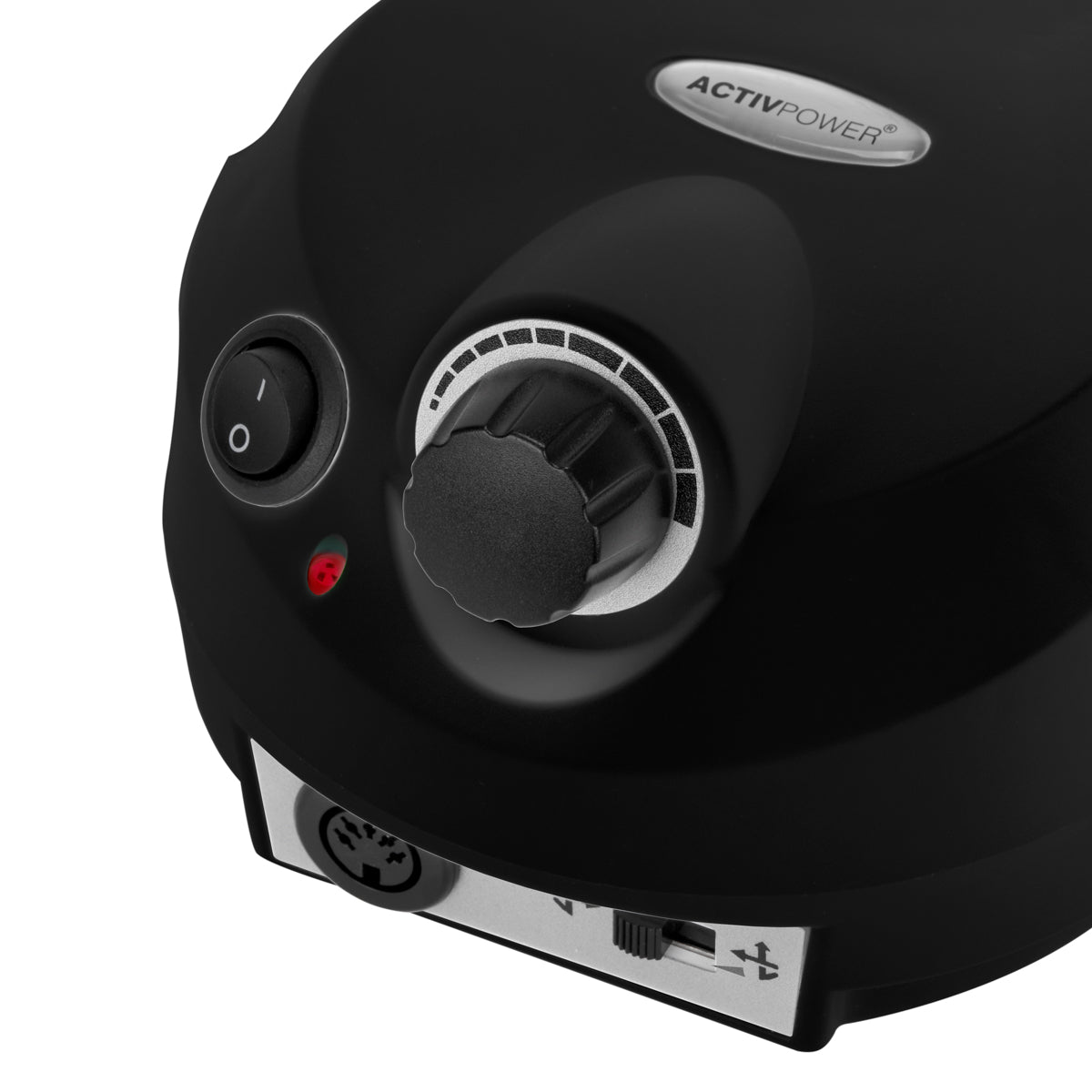 Profesionali nagų freza ACTIV POWER (65W), J202 (juoda)