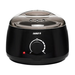 Profesionalus vaško šildytuvas skardinėms ir granulėms IWAX 100, 400ML, 100W (juodos spalvos)
