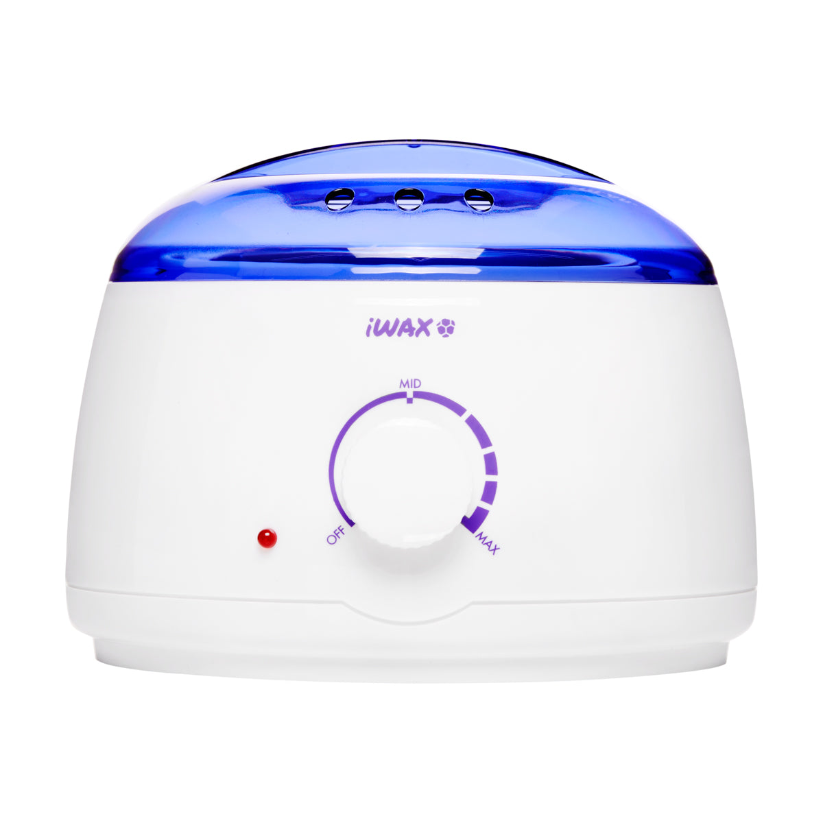 Profesionalus vaško šildytuvas skardinėms ir granulėms IWAX 100, 400ML, 100W (baltos spalvos)